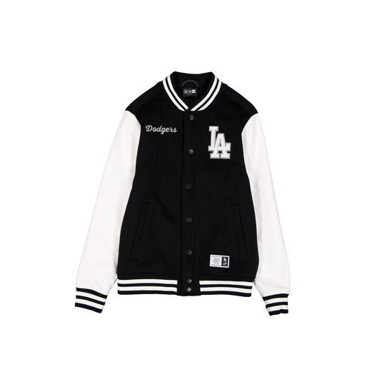 Los Angeles Dodgers Black & White Varsity Jacket