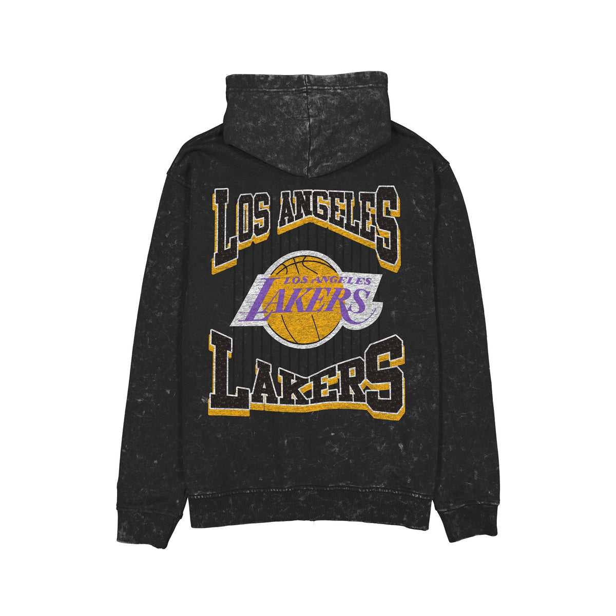 Los Angeles Lakers Washed Graphic Full-Zip Hoodie