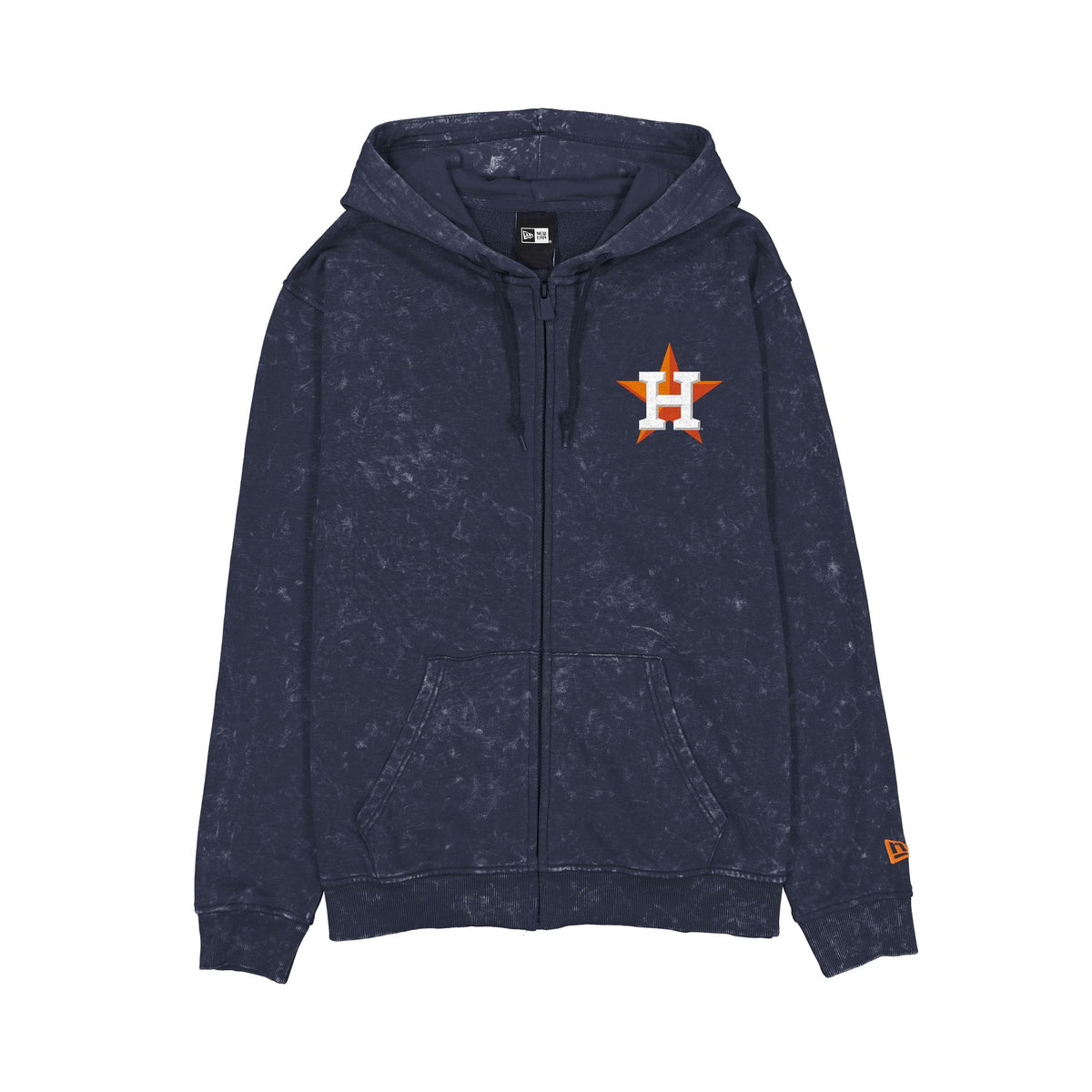 Houston Astros Washed Graphic Full-Zip Hoodie