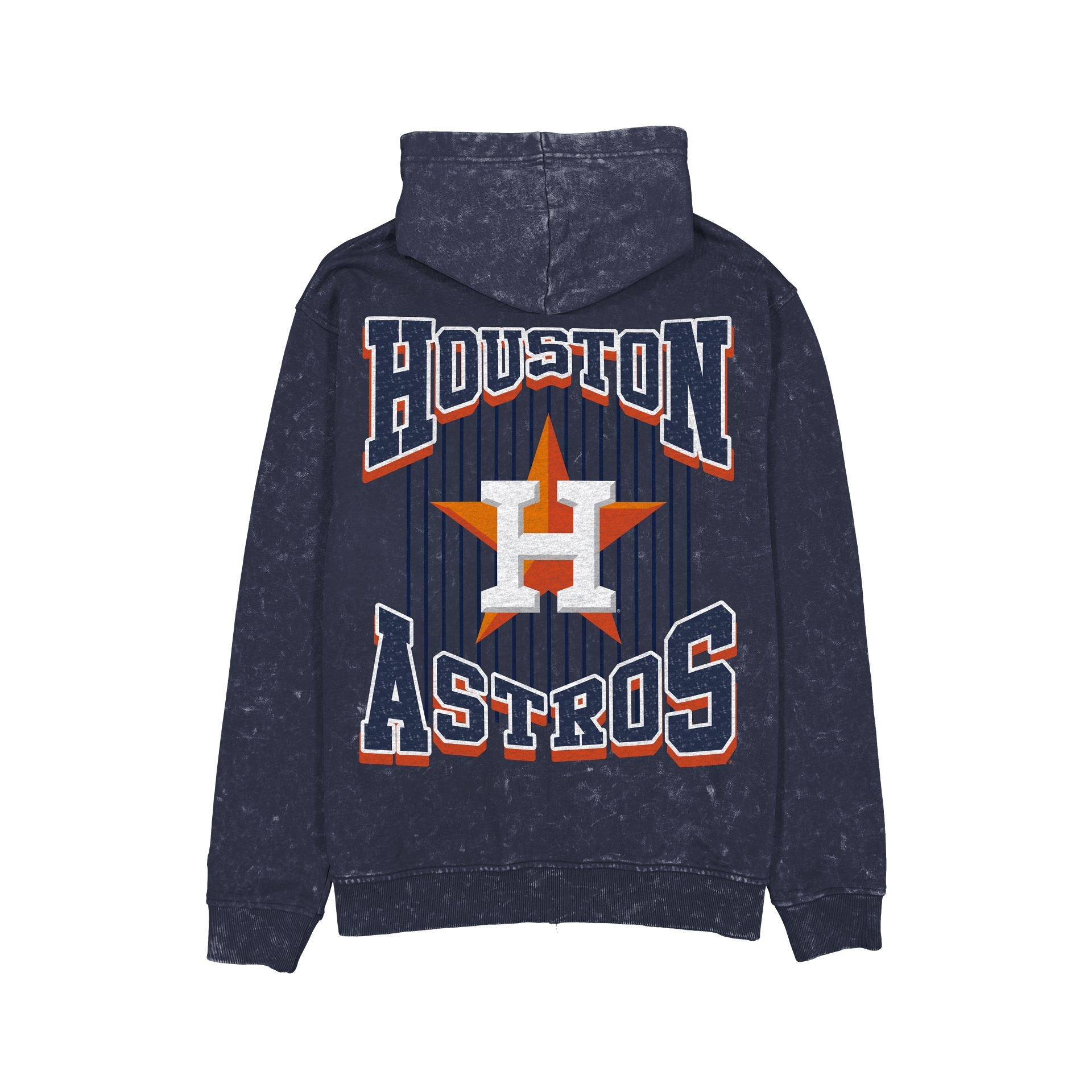 Houston Astros Washed Graphic Full-Zip Hoodie