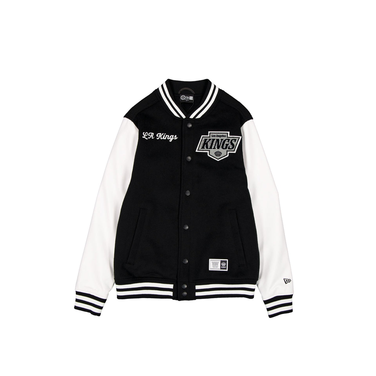Los Angeles Kings Black & White Varsity Jacket