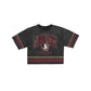 Florida State Seminoles Women's Vintage Stripe Cropped T-Shirt