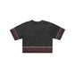 Florida State Seminoles Women's Vintage Stripe Cropped T-Shirt