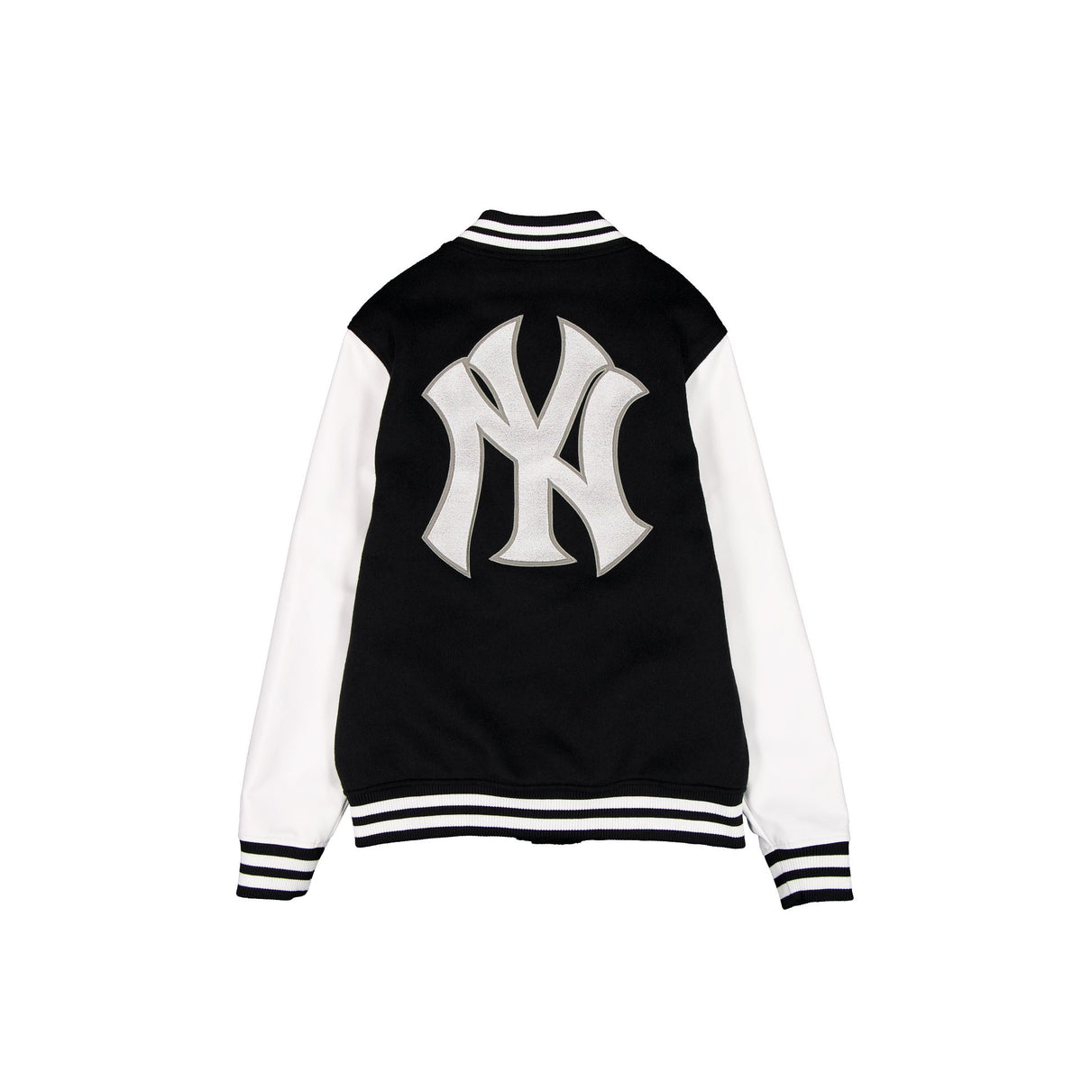 New York Yankees Black & White Varsity Jacket