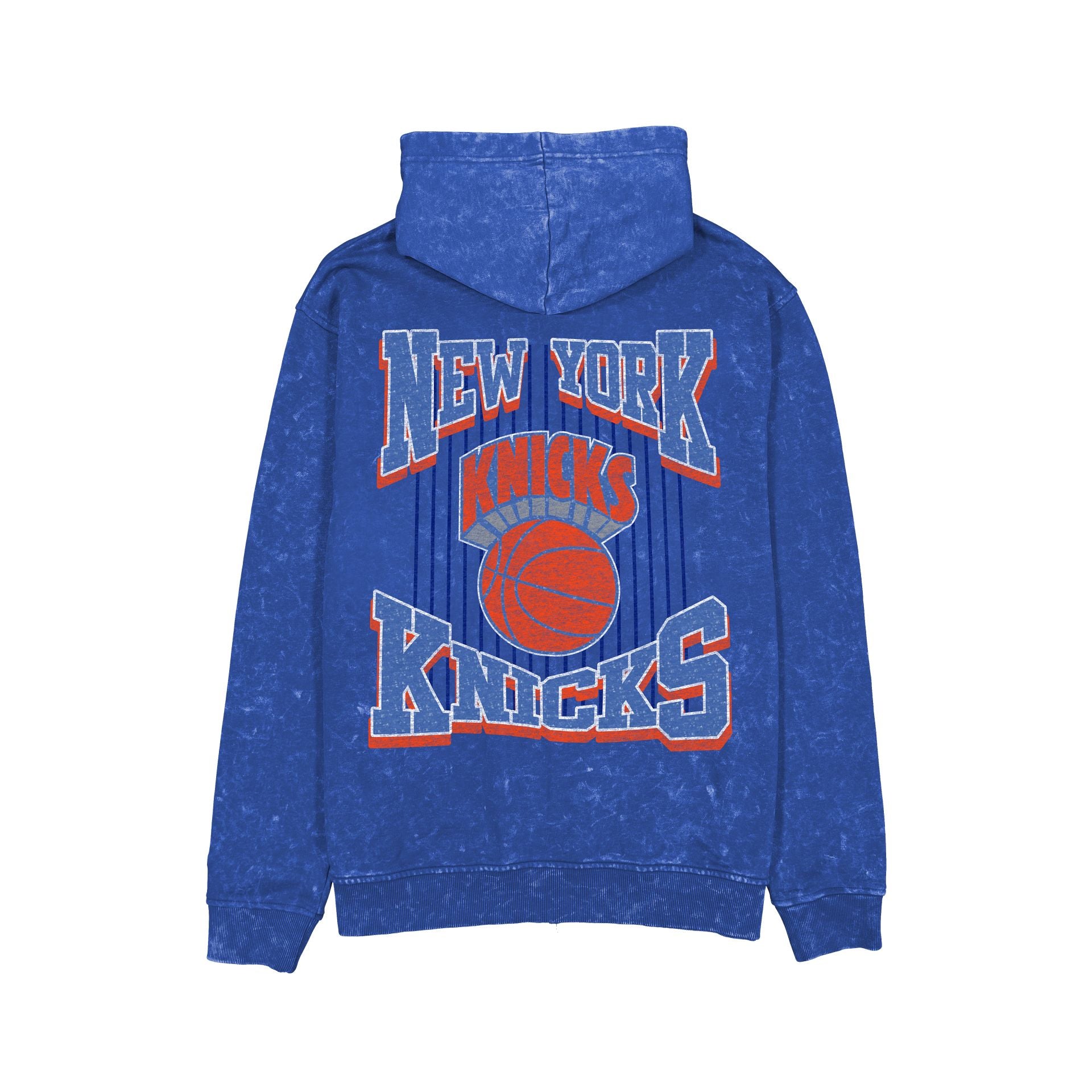 New York Knicks Washed Graphic Full-Zip Hoodie