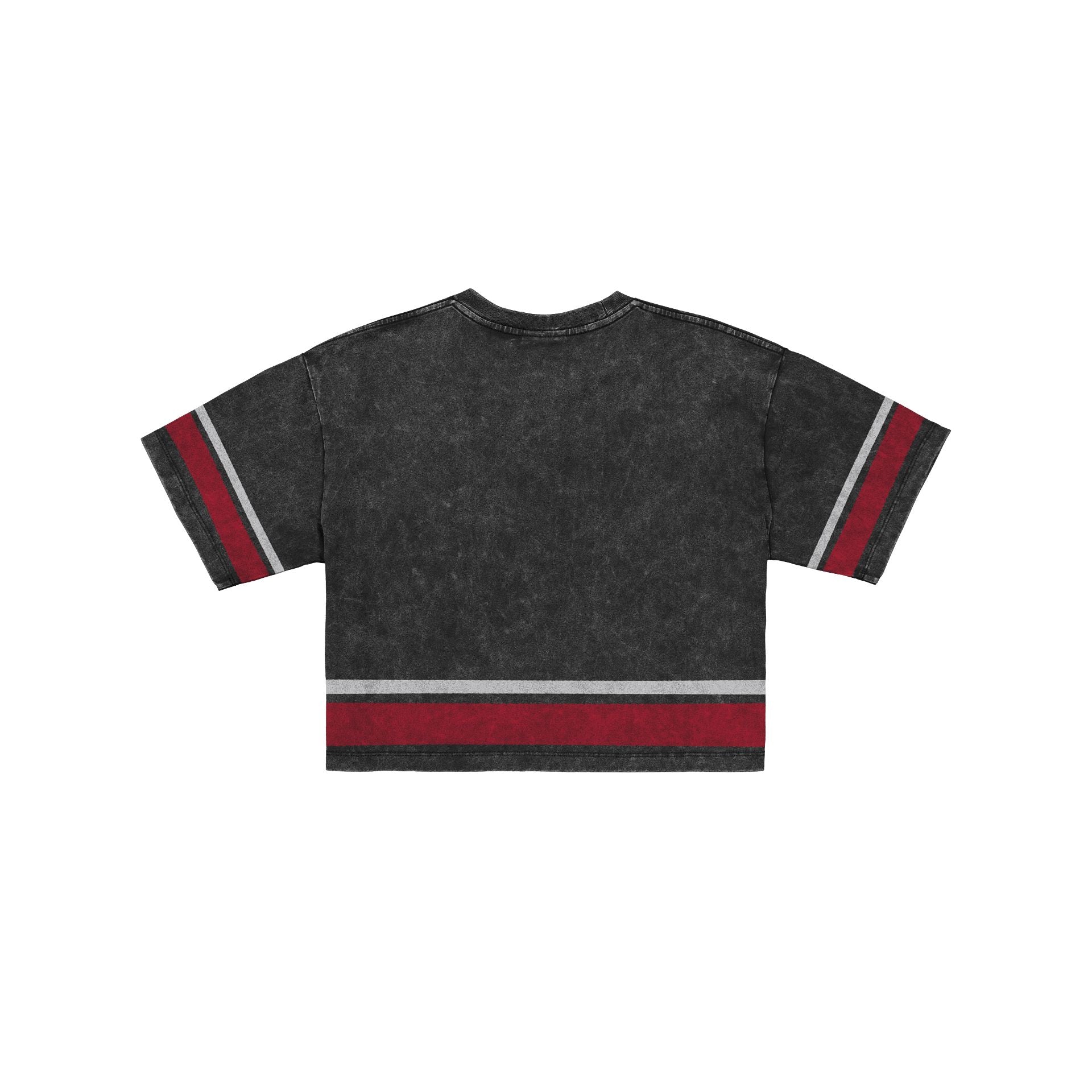 Boston Red Sox Women's Vintage Stripe Cropped T-Shirt