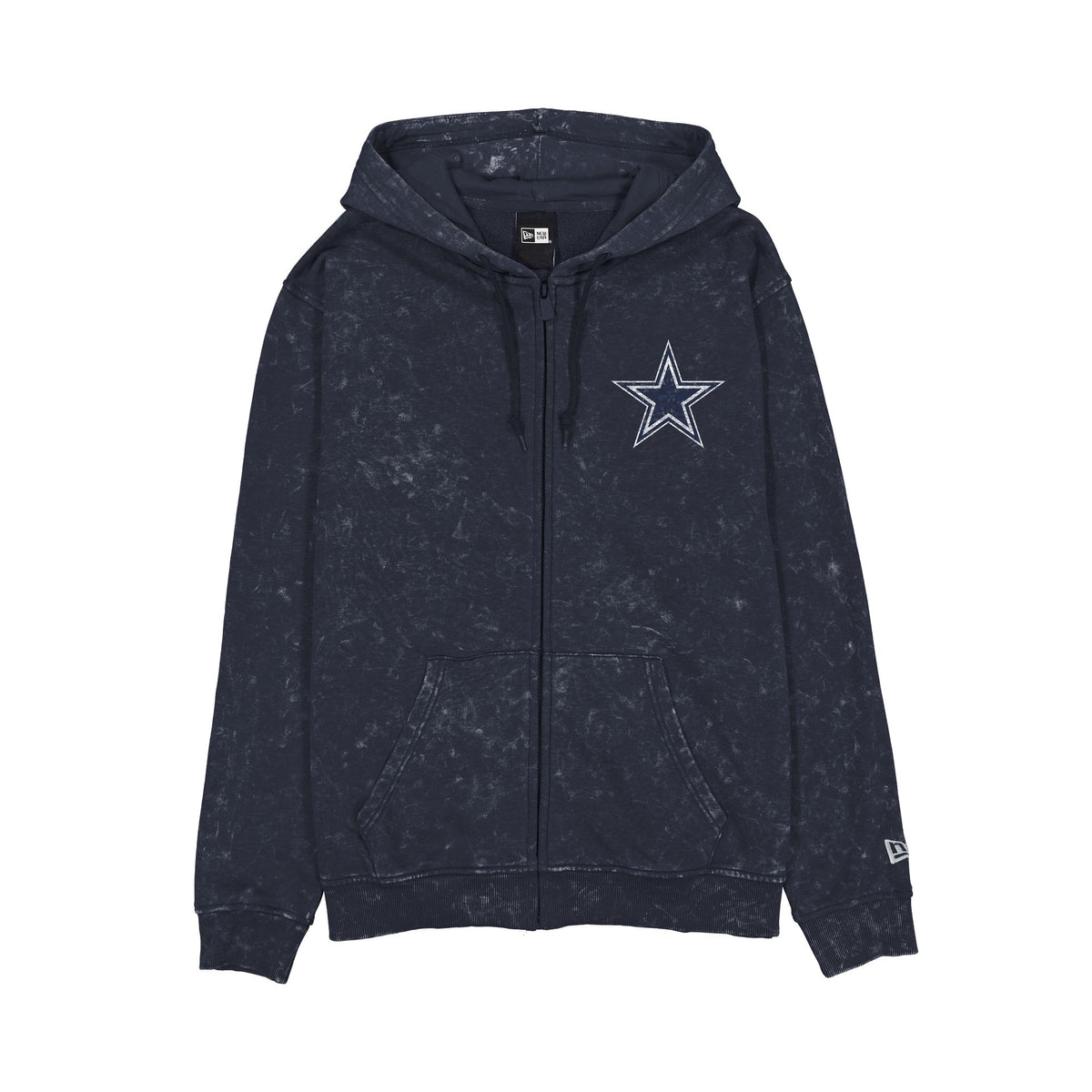Dallas Cowboys Washed Graphic Full-Zip Hoodie