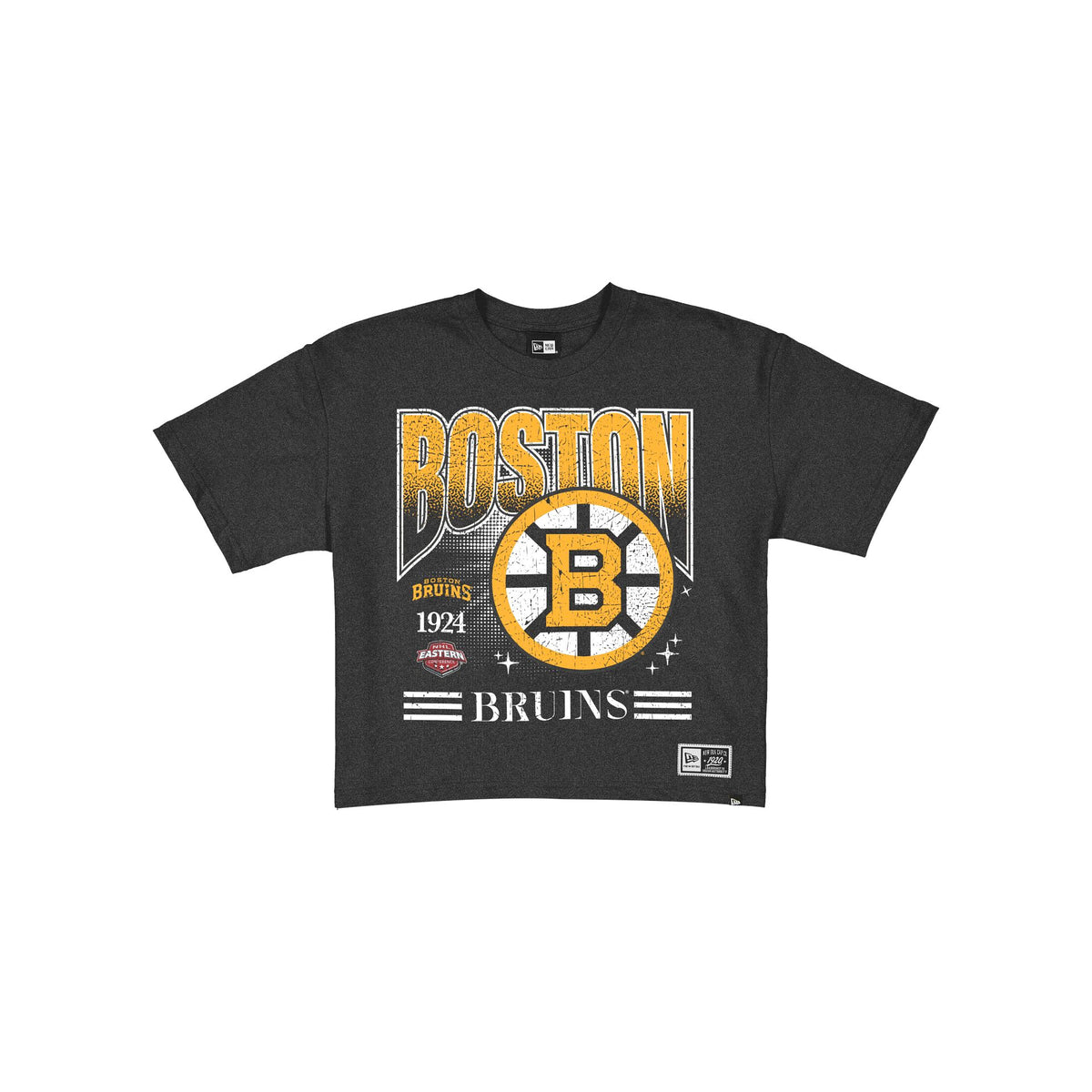 Boston Bruins Women's Throwback Cropped Graphic T-Shirt