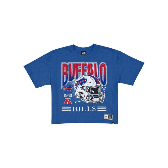 Buffalo Bills Women's Throwback Cropped Graphic T-Shirt