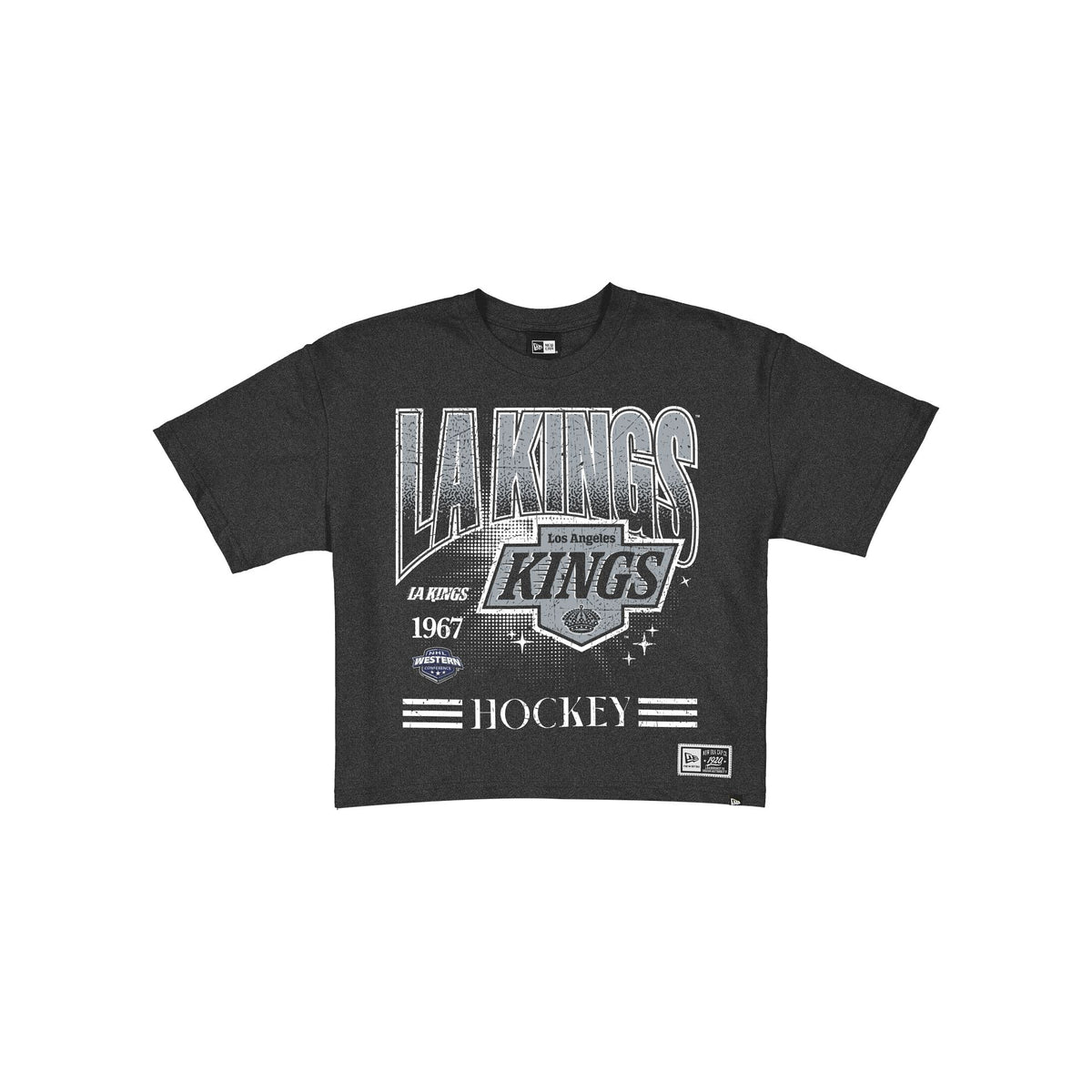 Los Angeles Kings Women's Throwback Cropped Graphic T-Shirt