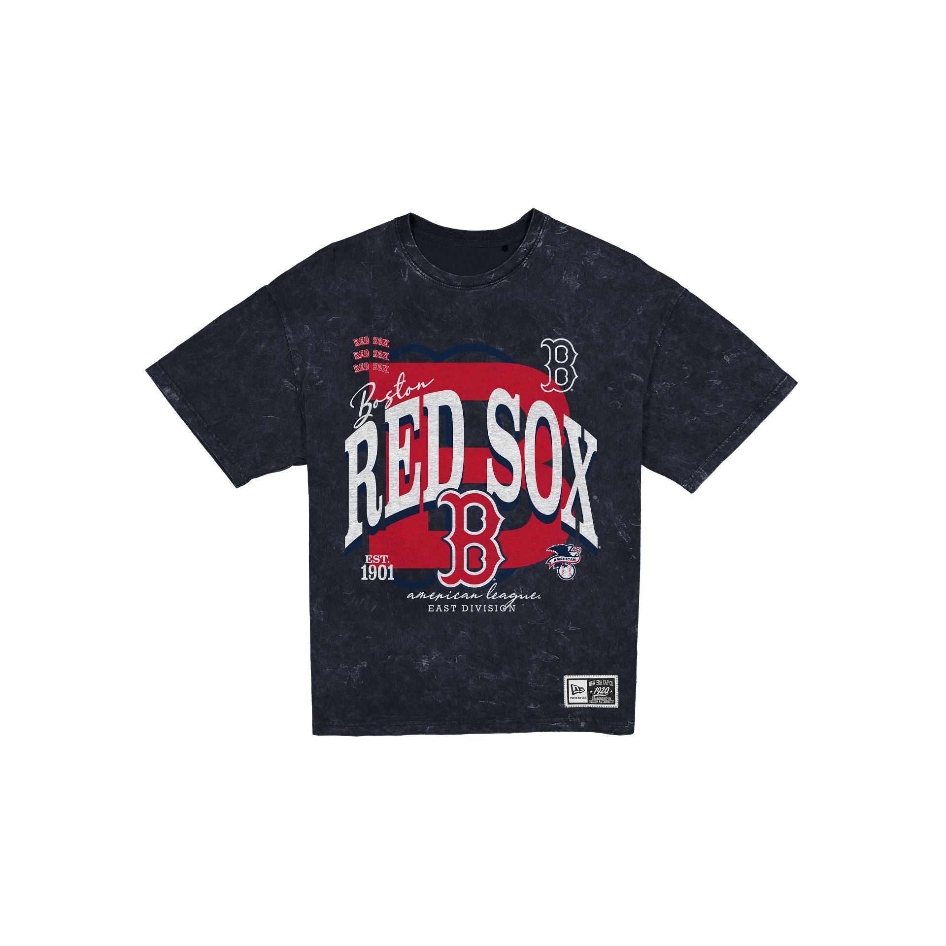 Boston Red Sox Women's Throwback Oversized Washed T-Shirt