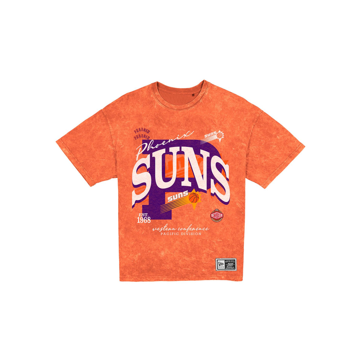 Phoenix Suns Women's Throwback Oversized Washed T-Shirt