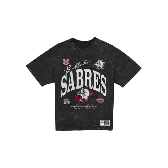 Buffalo Sabres Women's Throwback Oversized Washed T-Shirt