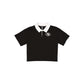 San Francisco 49ers Women's Cropped Black Polo