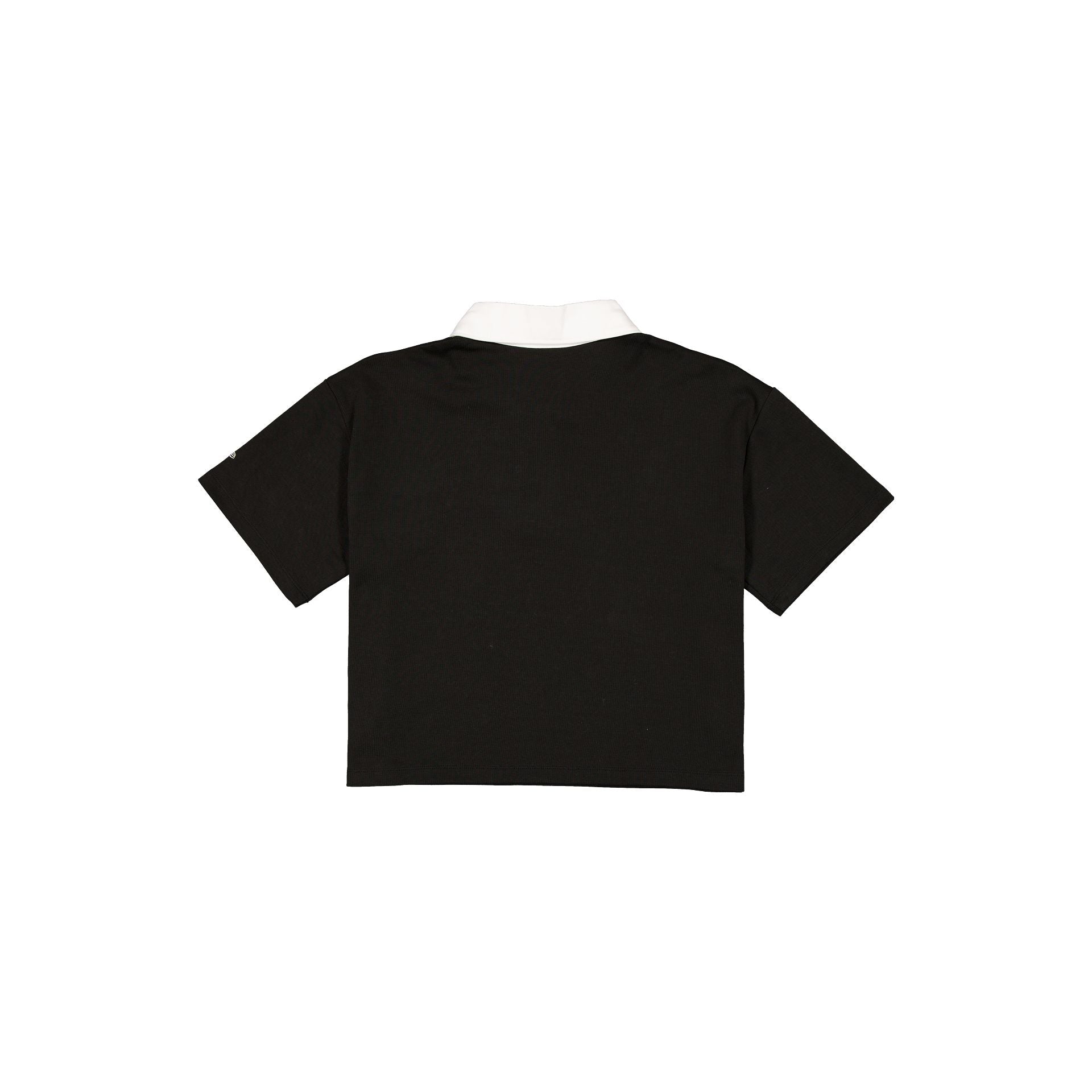 Los Angeles Dodgers Women's Cropped Black Polo