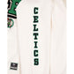 Boston Celtics Women's Chrome White Varsity Crewneck