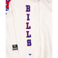 Buffalo Bills Women's Chrome White Varsity Crewneck