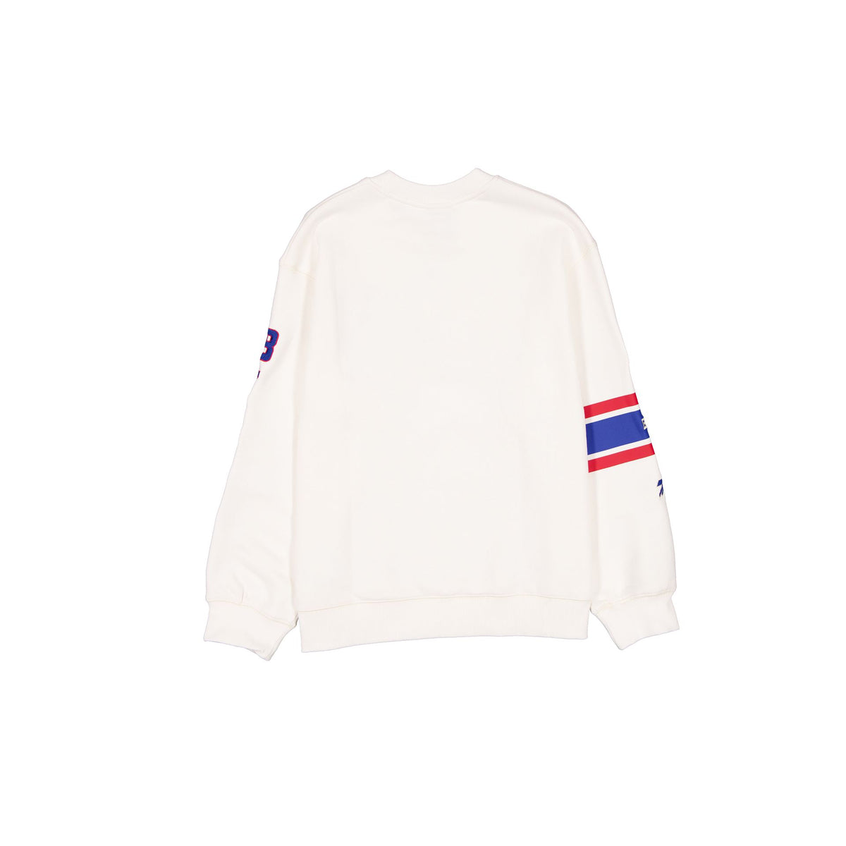 Buffalo Bills Women's Chrome White Varsity Crewneck