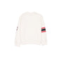 Chicago Bulls Women's Chrome White Varsity Crewneck