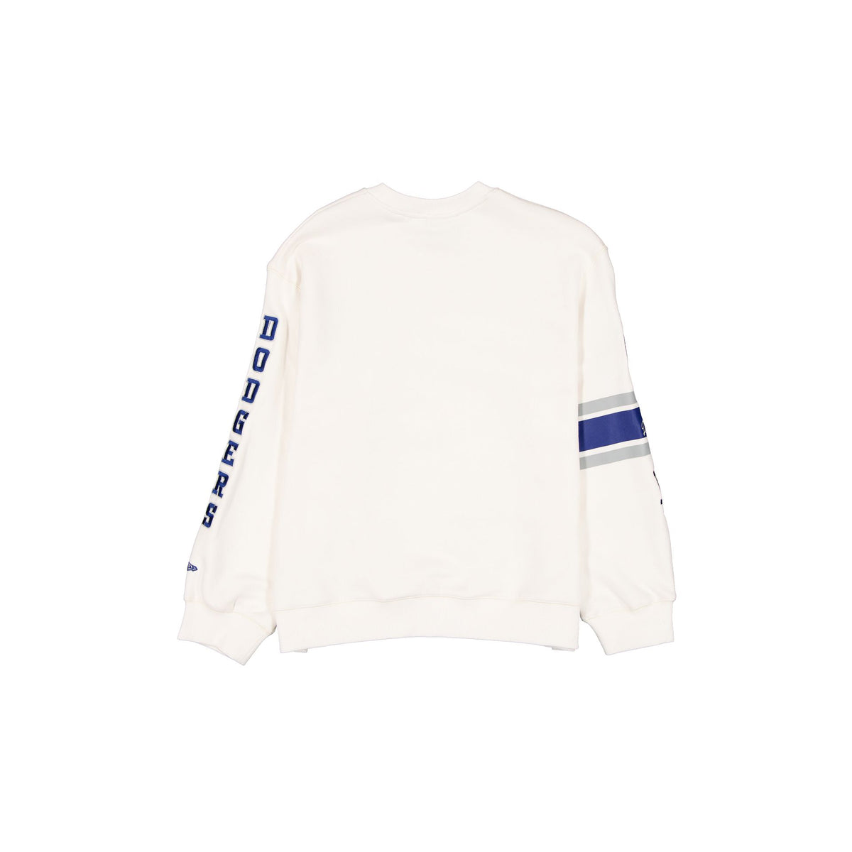 Los Angeles Dodgers Women's Chrome White Varsity Crewneck