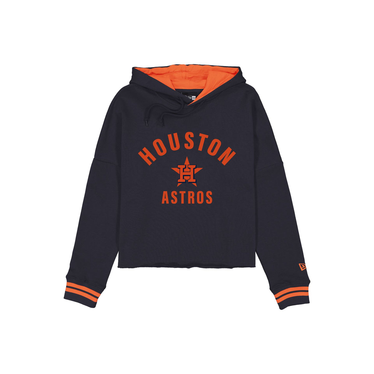 Houston Astros Women's Collegiate Cropped Hoodie