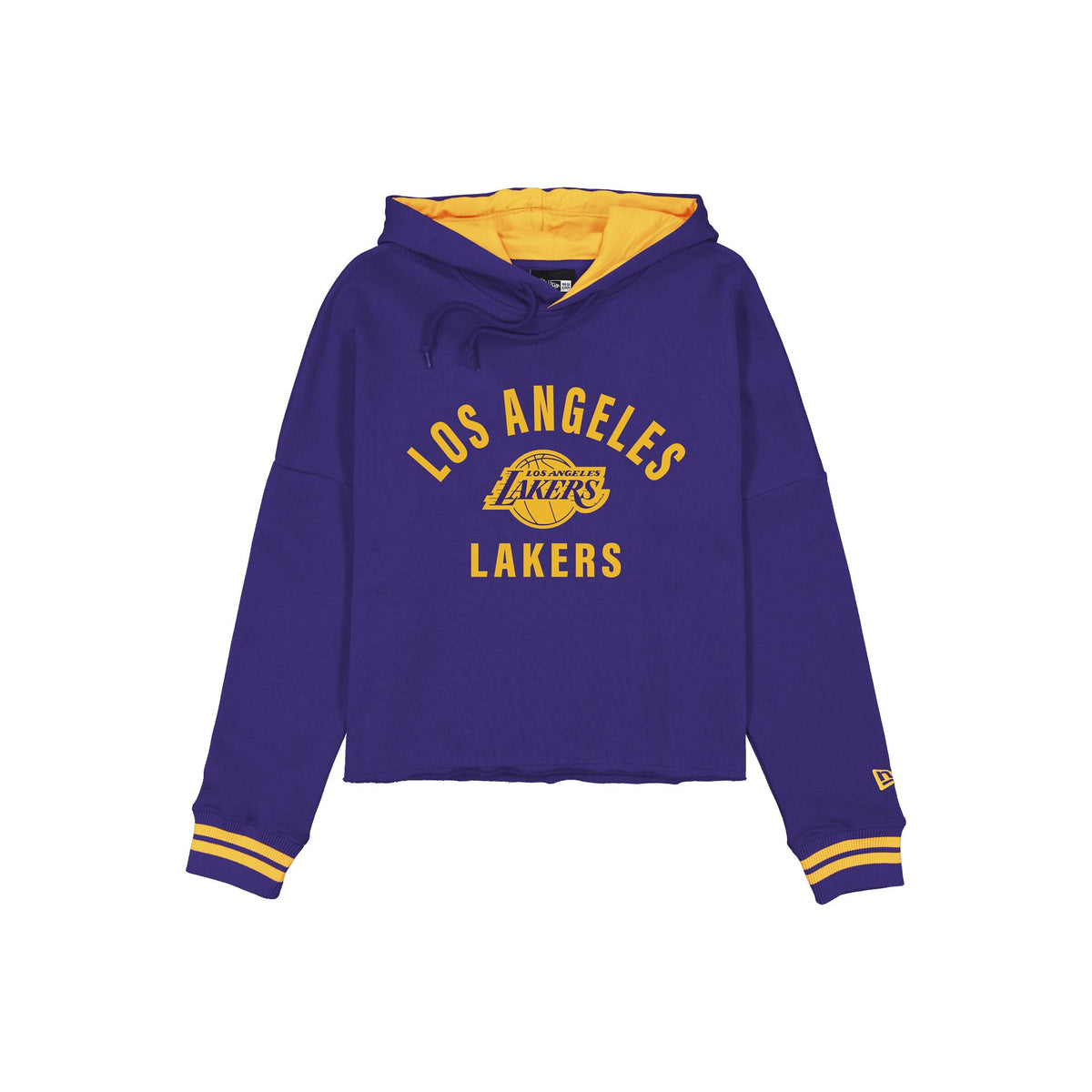 Los Angeles Lakers Women's Collegiate Cropped Hoodie