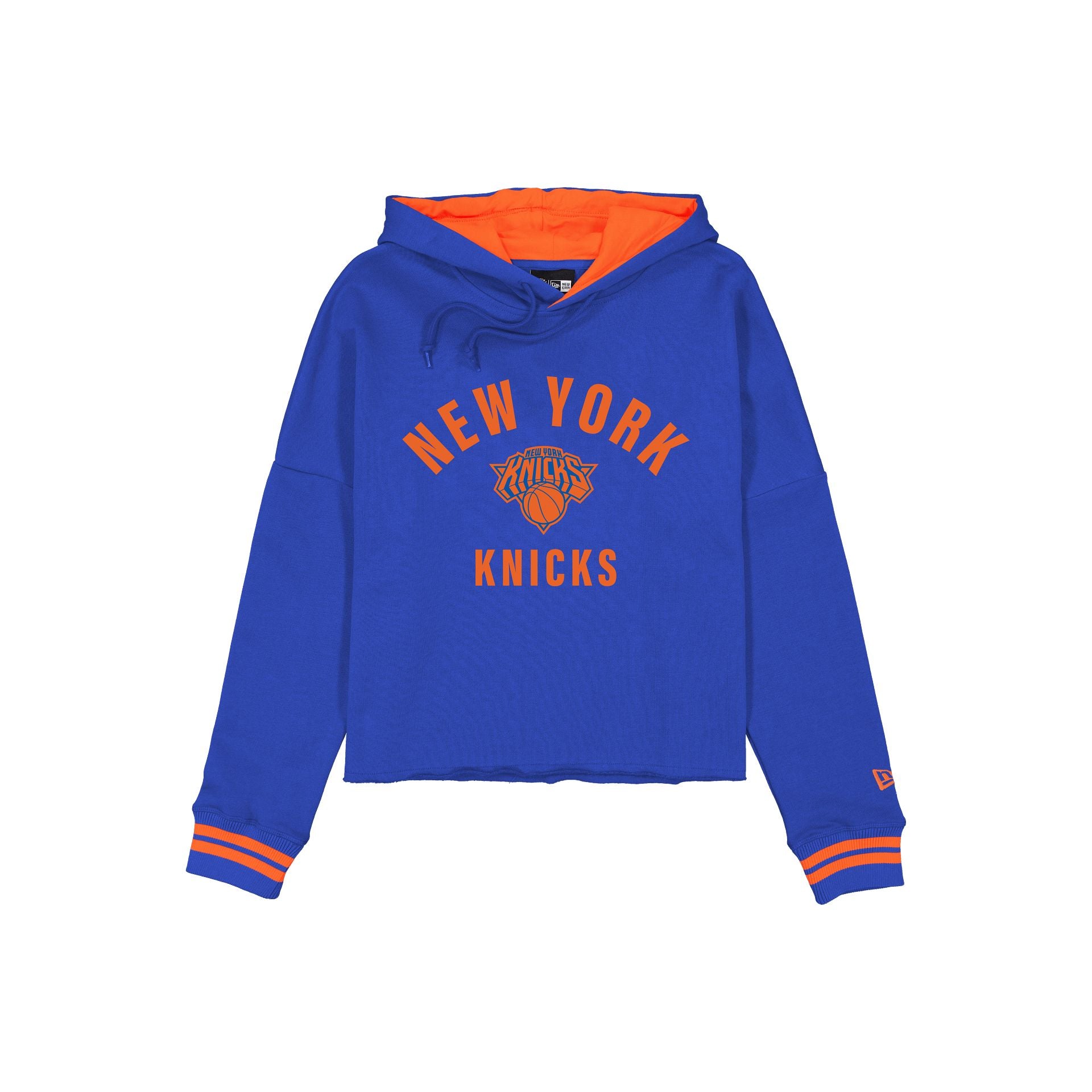 New York Knicks Women's Collegiate Cropped Hoodie