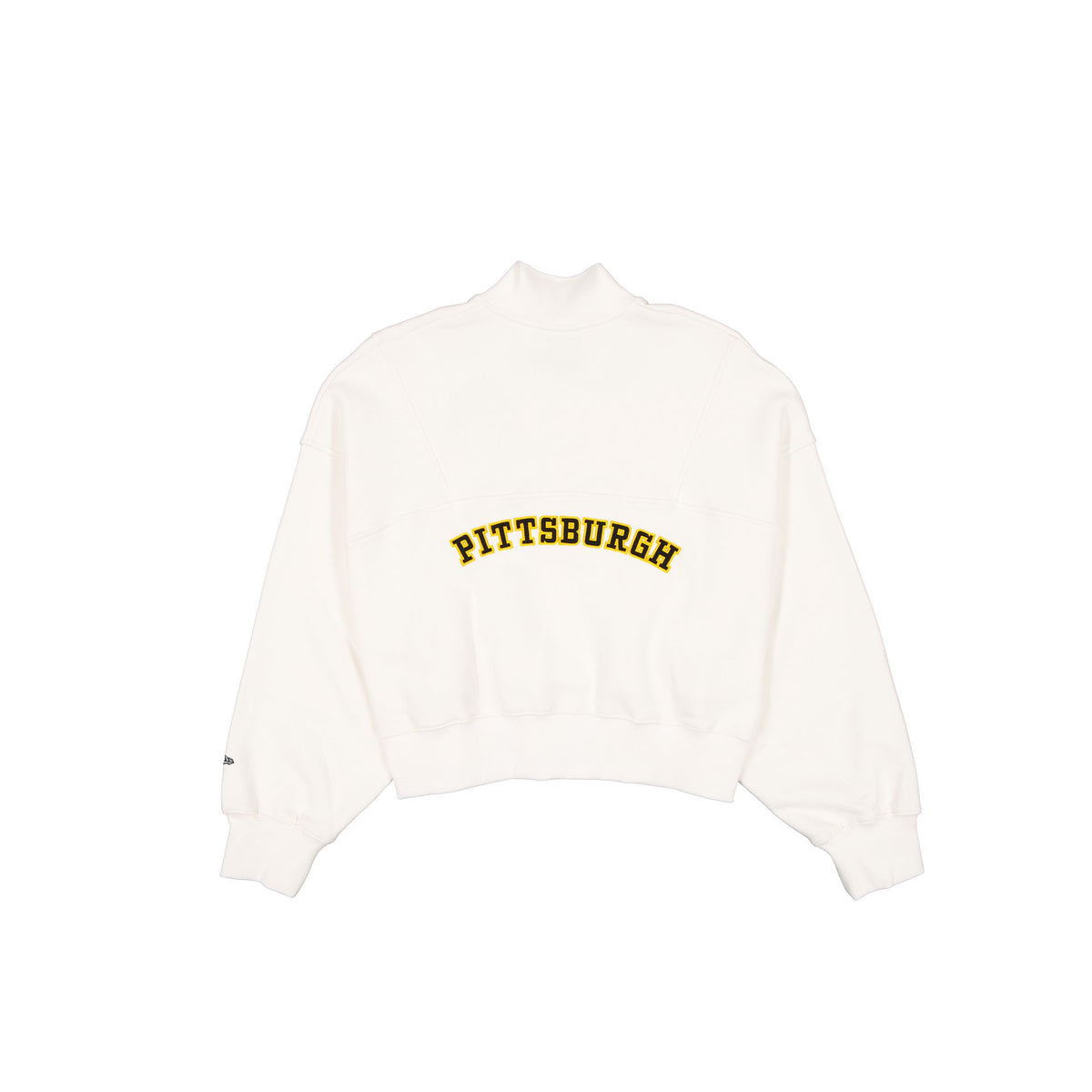 Pittsburgh Steelers Women's Chrome White Quarter Zip