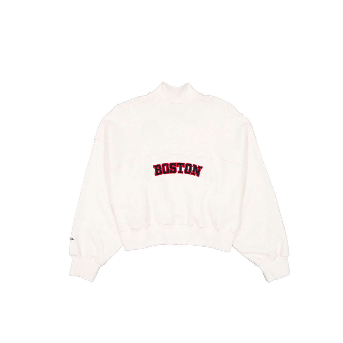 Boston Red Sox Women's Chrome White Quarter Zip