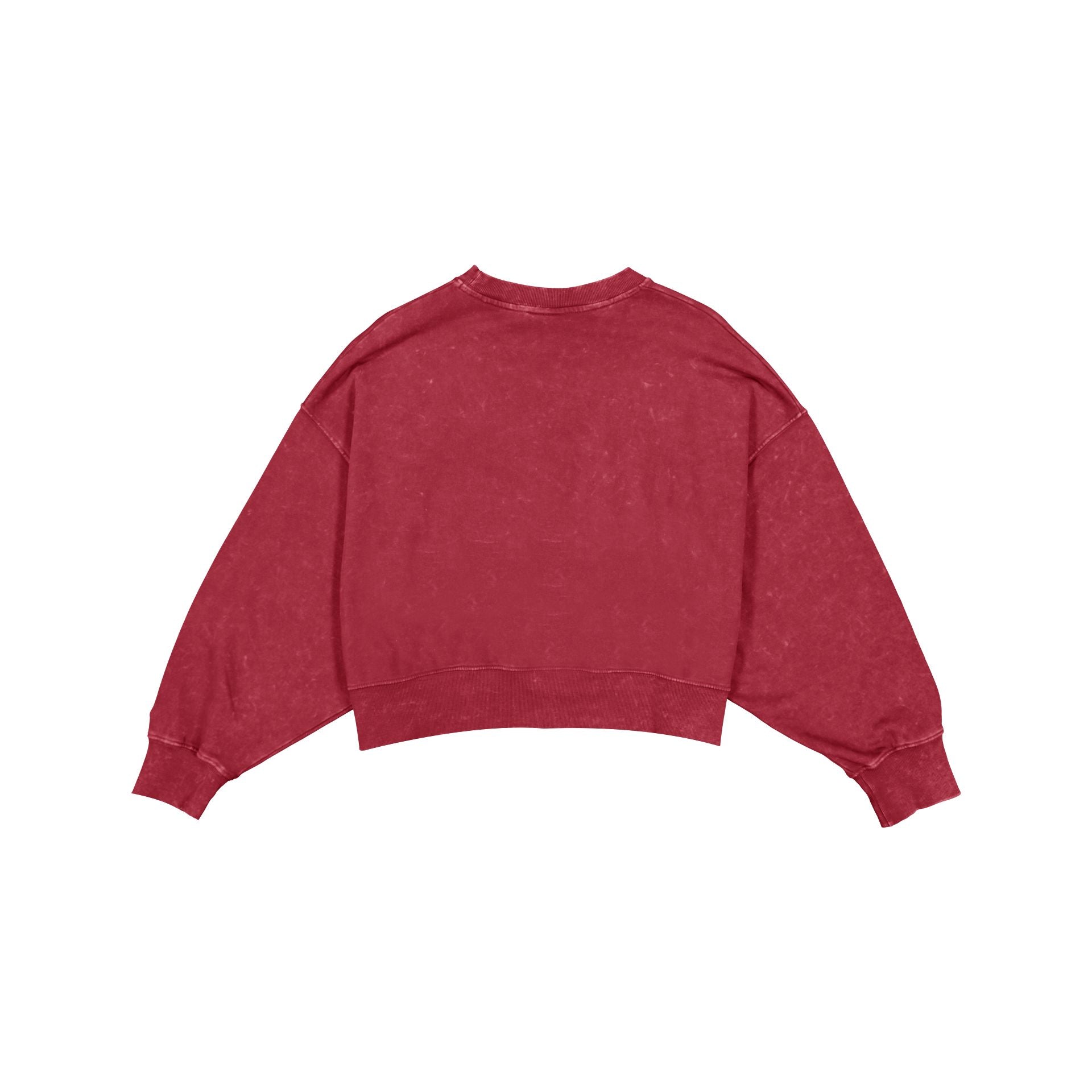 Denver Nuggets Women's Throwback Cropped Washed Crewneck