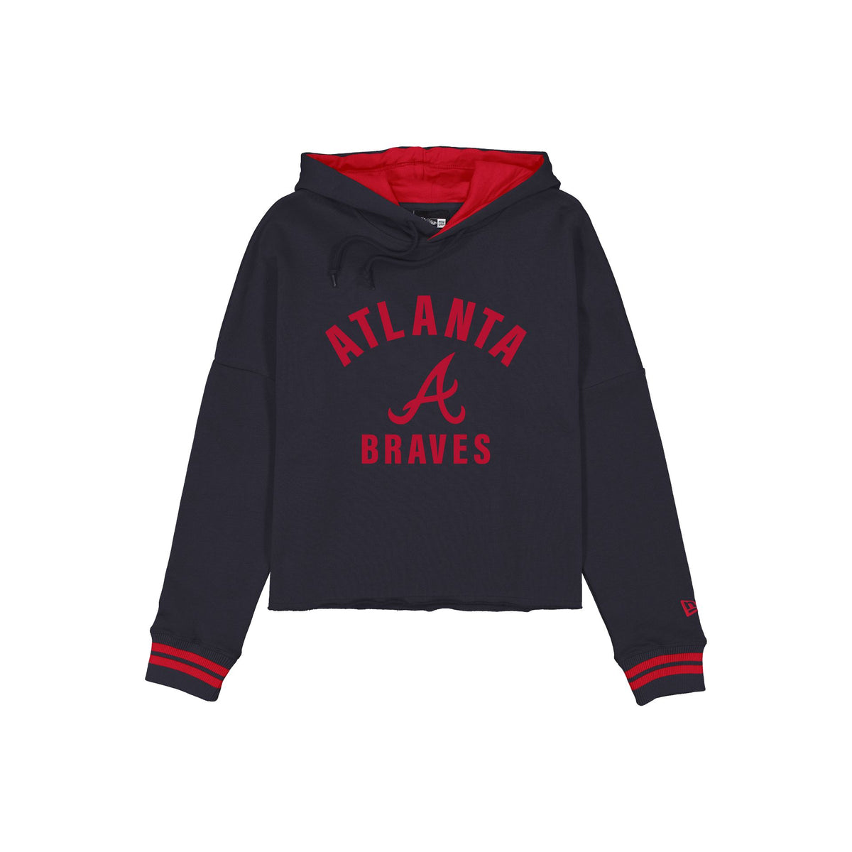 Atlanta Braves Women's Collegiate Cropped Hoodie