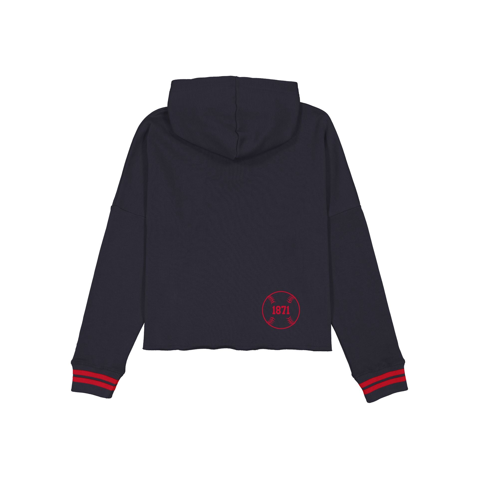 Atlanta Braves Women's Collegiate Cropped Hoodie
