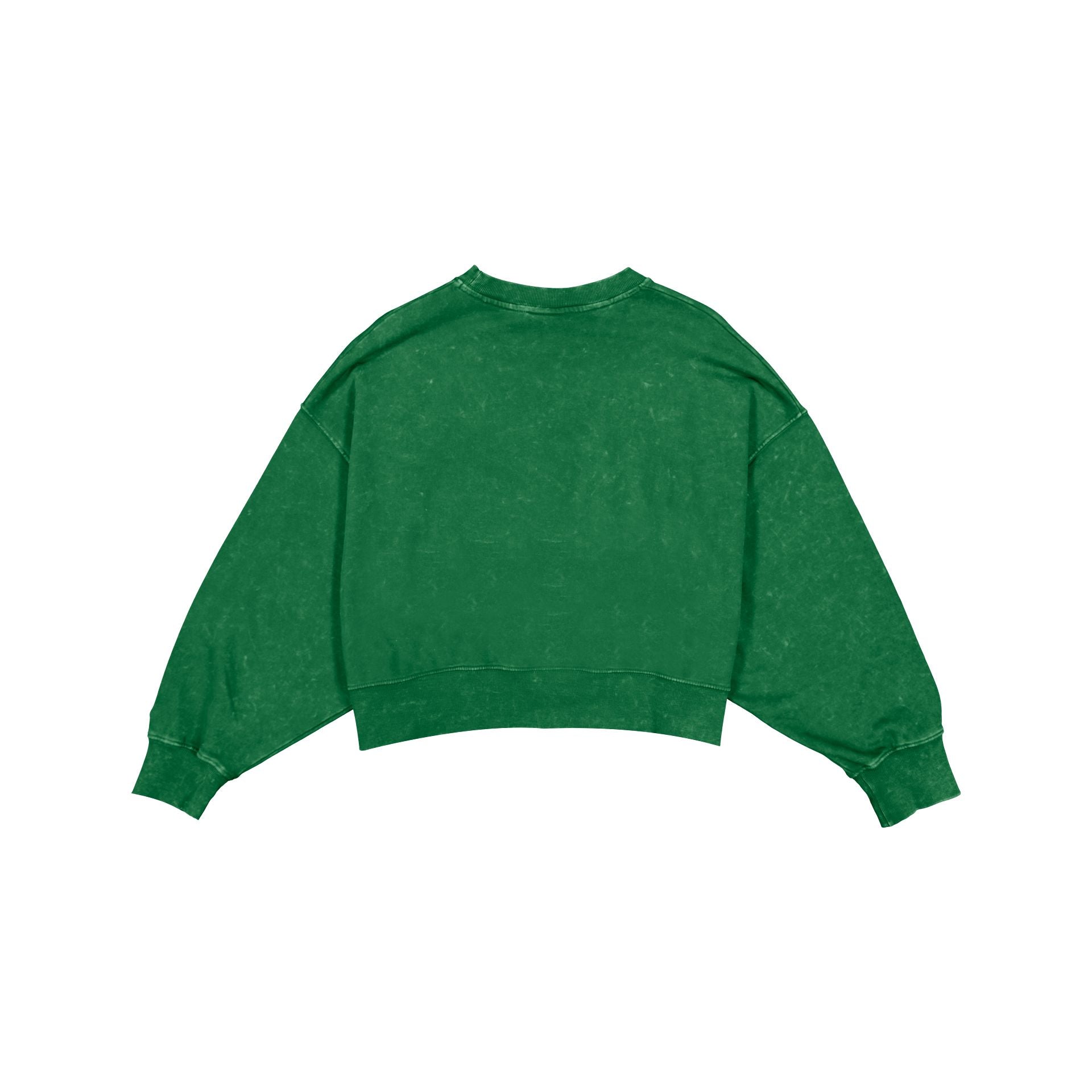 Philadelphia Eagles Women's Throwback Cropped Washed Crewneck
