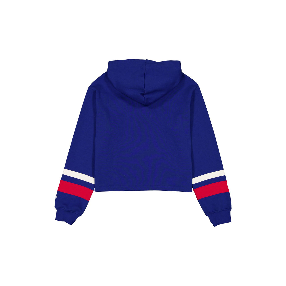 Buffalo Bills Women's Throwback Cropped Tie Hoodie
