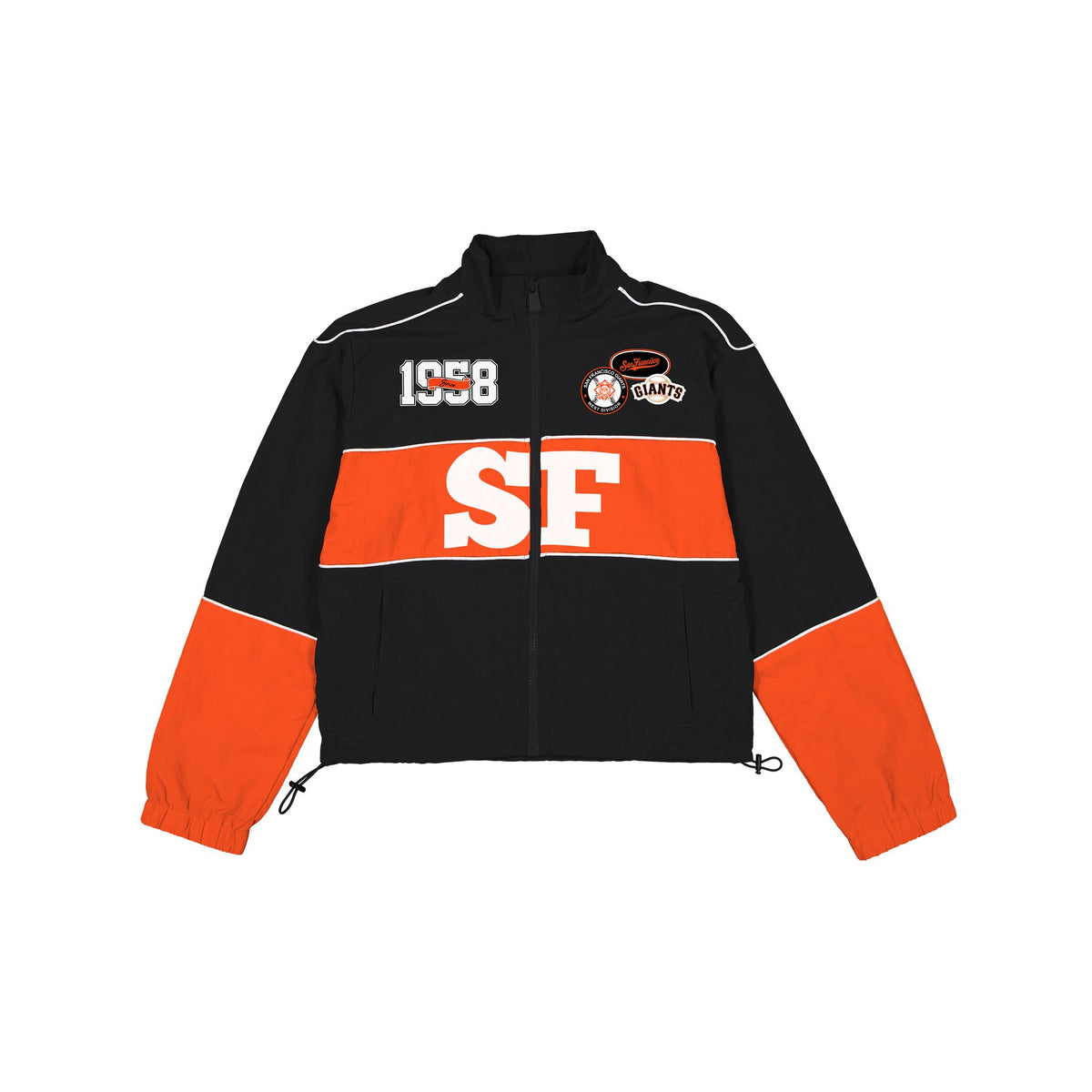 San Francisco Giants Women's Cropped Windbreaker