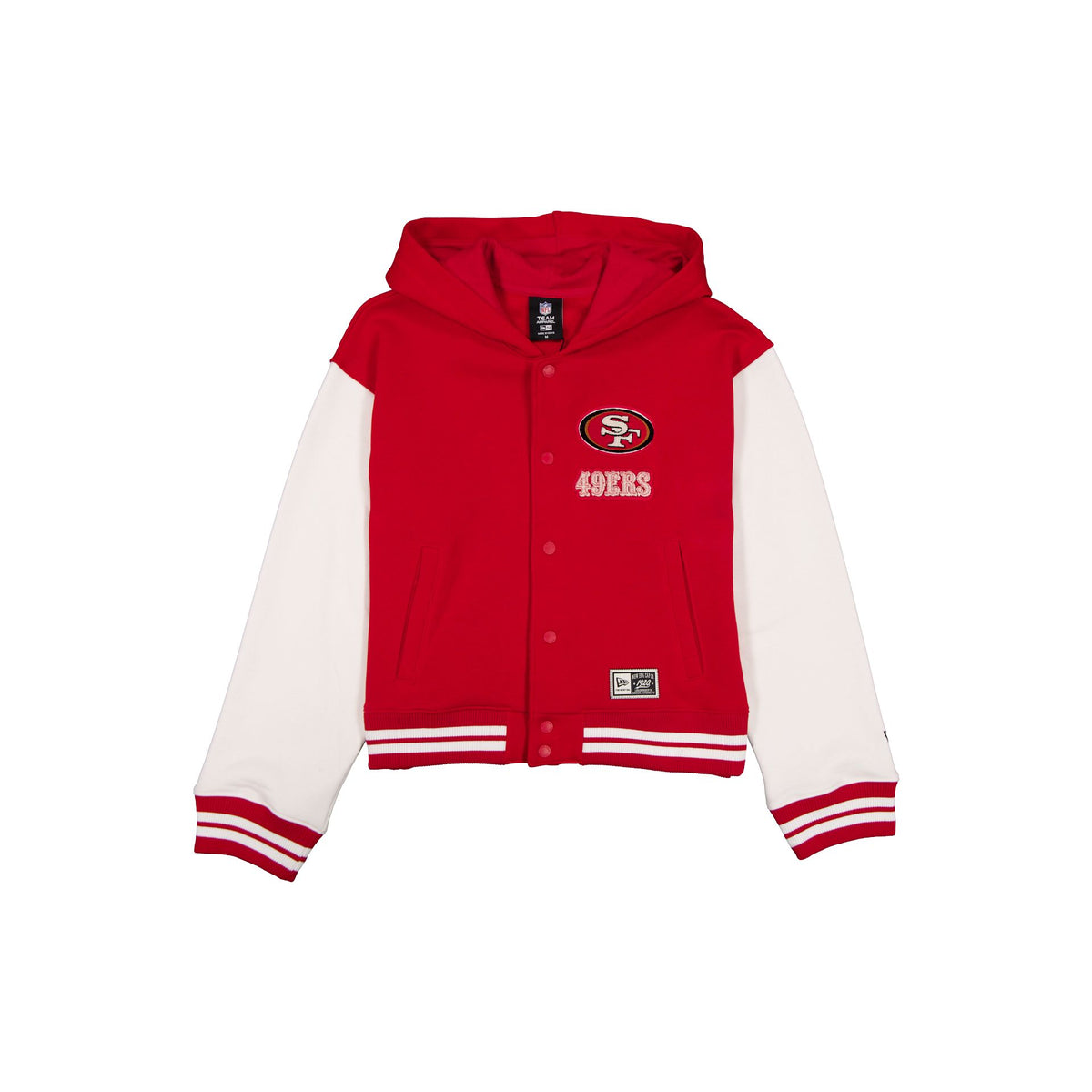 San Francisco 49ers Women's Throwback Fleece Jacket