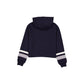 Dallas Cowboys Women's Throwback Cropped Tie Hoodie