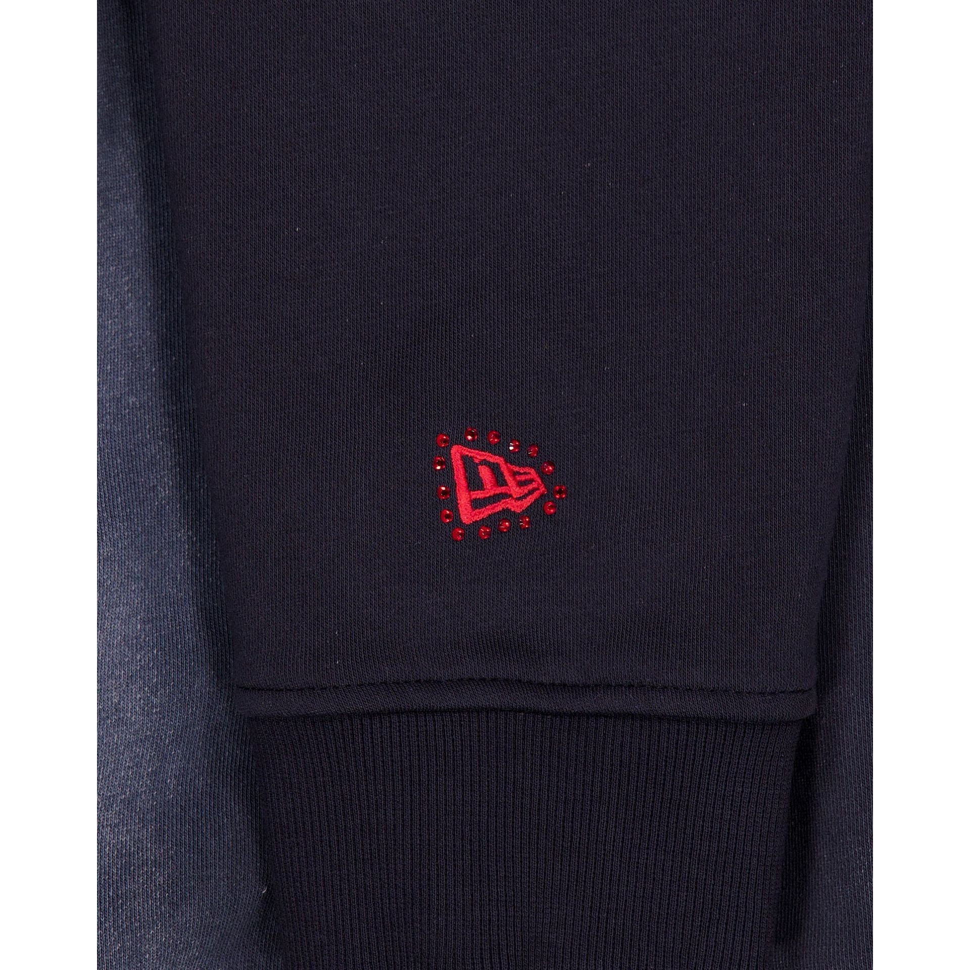 Atlanta Braves Women's Washed Cropped Hoodie