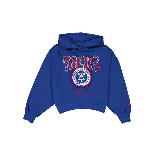 Philadelphia 76ers Women's Boxy Laurel Hoodie