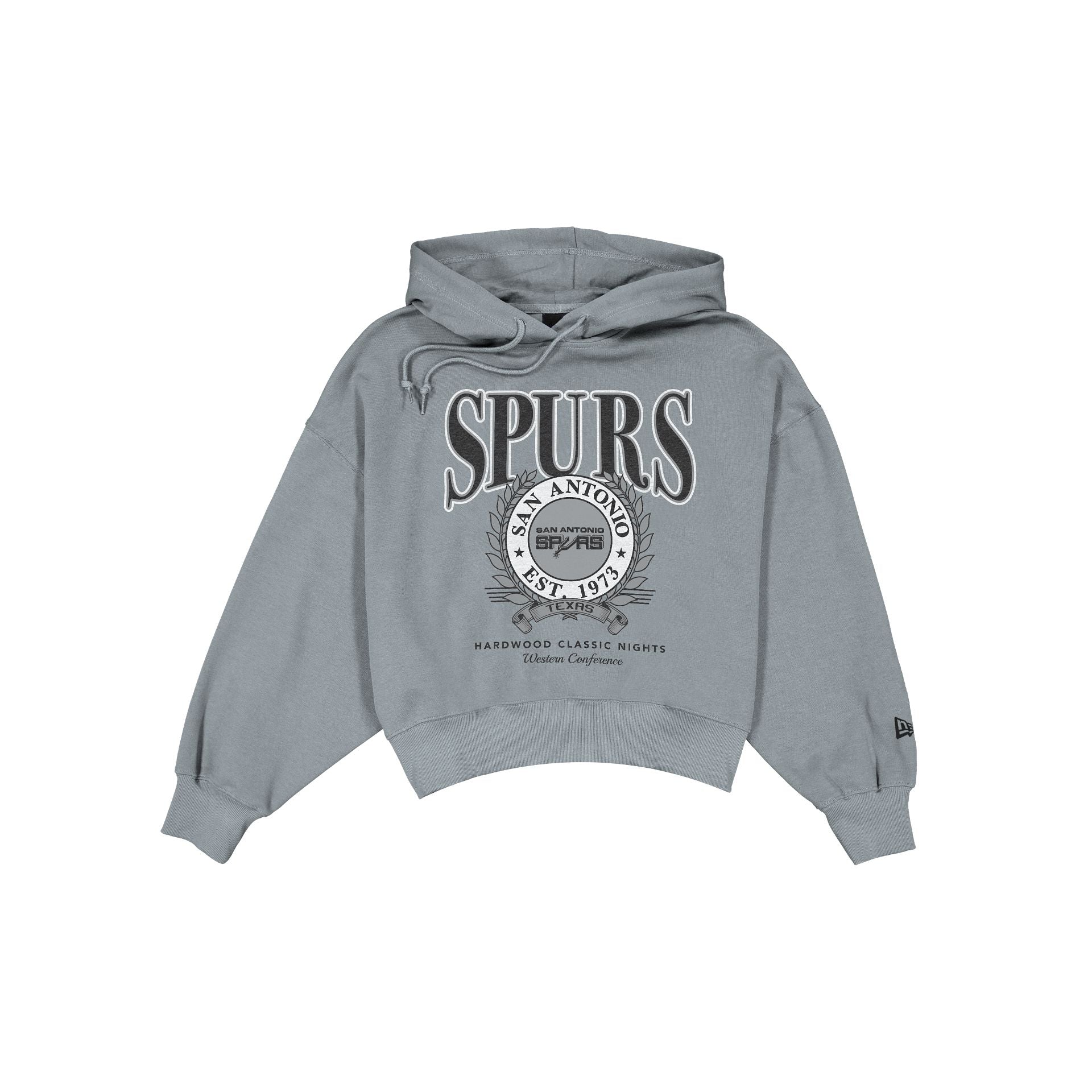 San Antonio Spurs Women's Boxy Laurel Hoodie