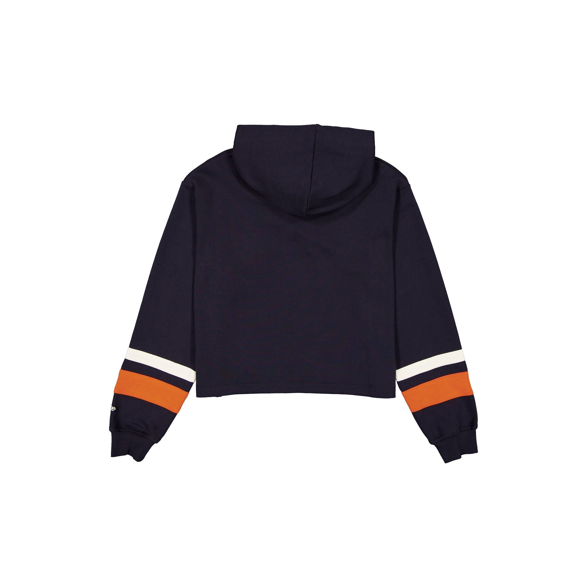 Chicago Bears Women's Throwback Cropped Tie Hoodie
