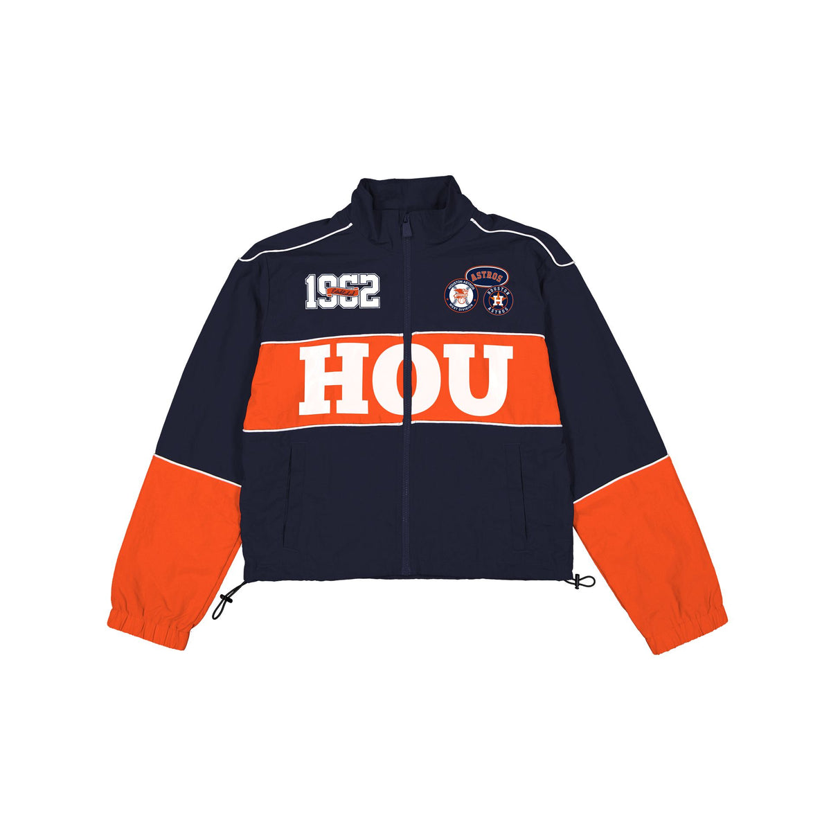 Houston Astros Women's Cropped Windbreaker