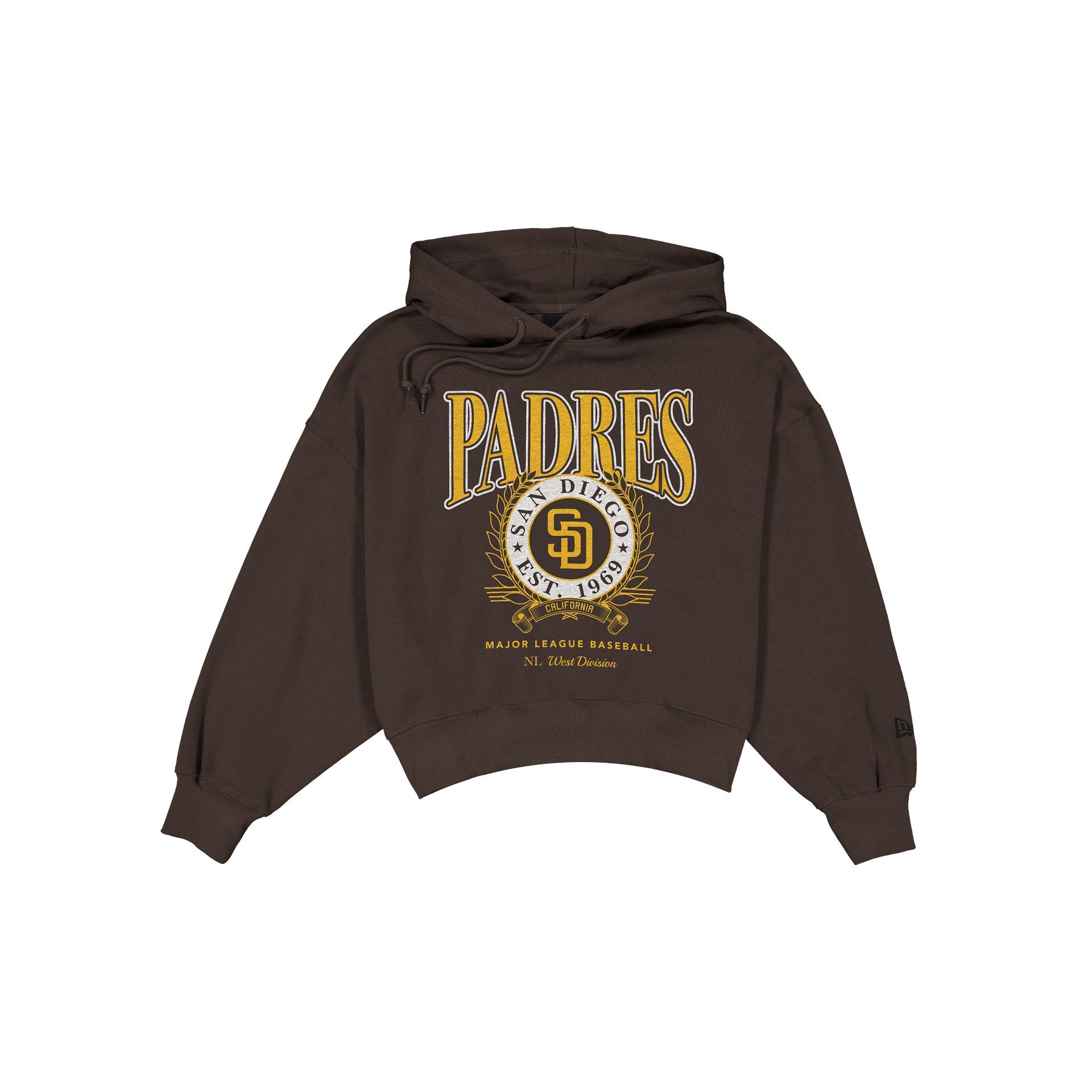 San Diego Padres Women's Boxy Laurel Hoodie