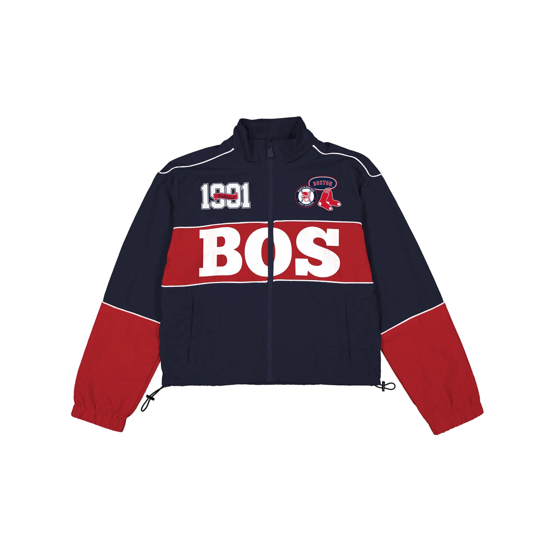 Boston Red Sox Women's Cropped Windbreaker