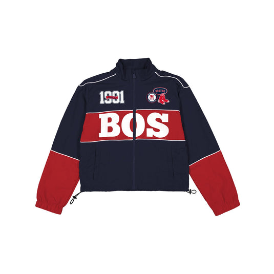 Boston Red Sox Women's Cropped Windbreaker