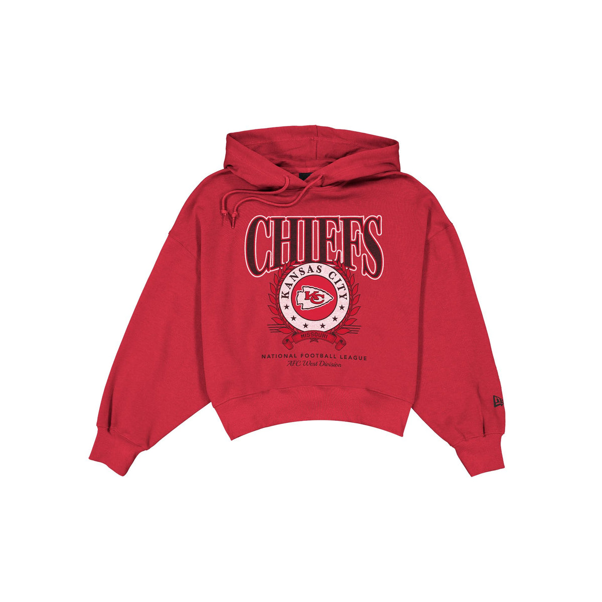 Kansas City Chiefs Women's Boxy Laurel Hoodie