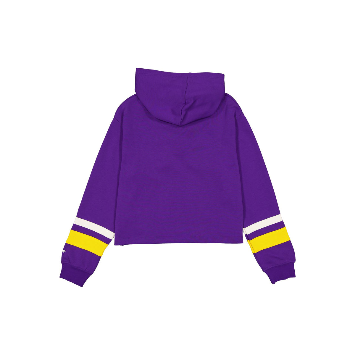 Los Angeles Lakers Women's Throwback Cropped Tie Hoodie