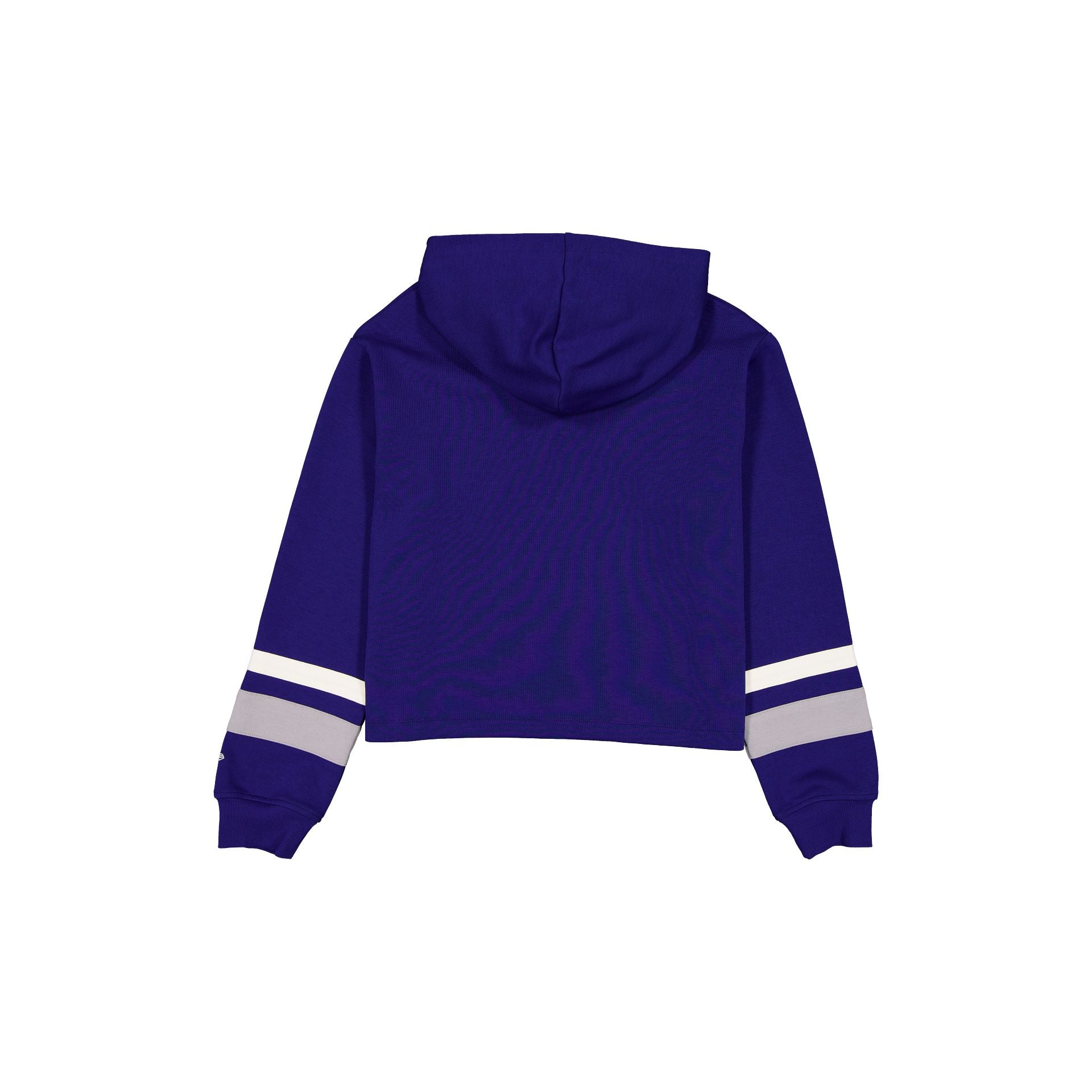 Los Angeles Dodgers Women's Throwback Cropped Tie Hoodie