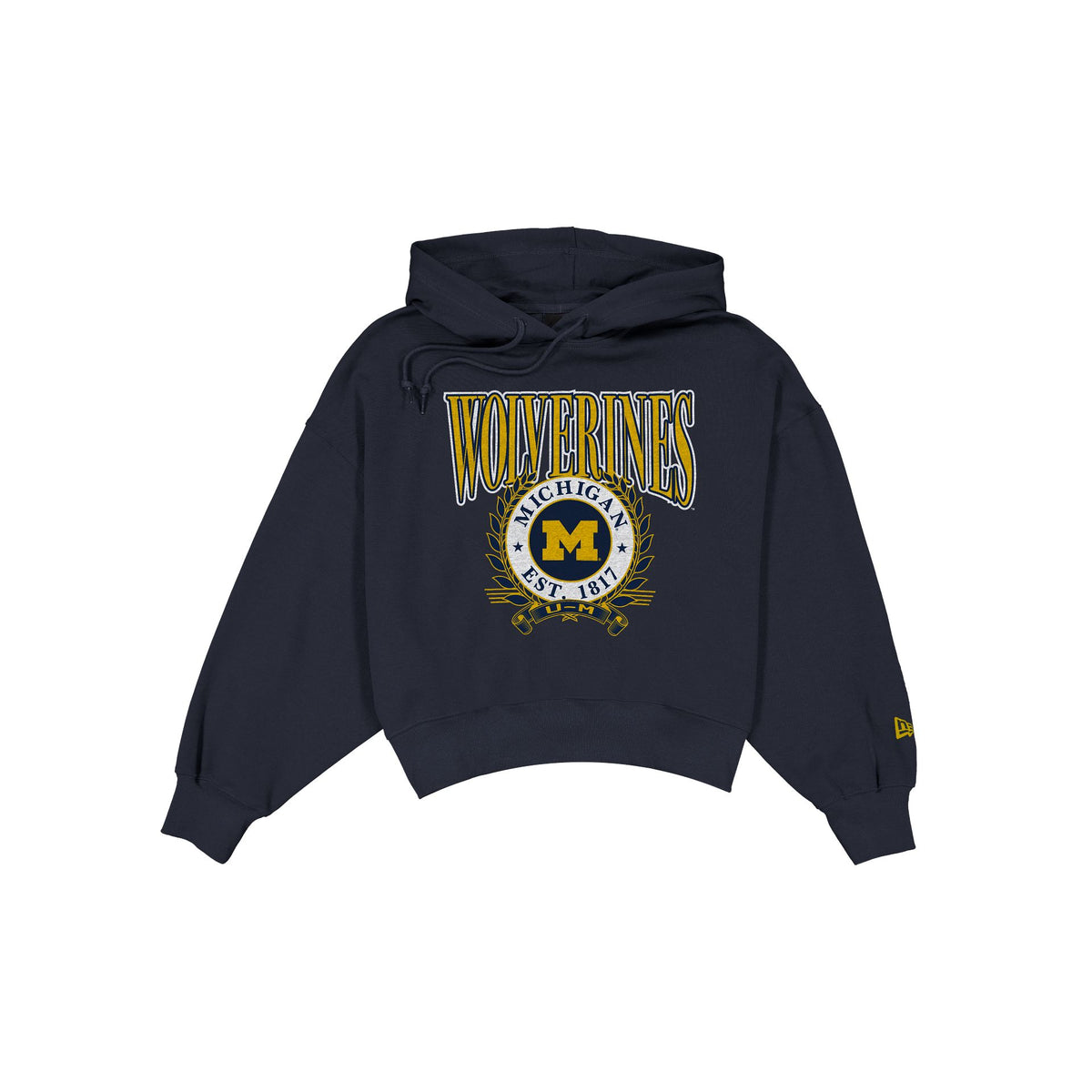 Michigan Wolverines Women's Boxy Laurel Hoodie