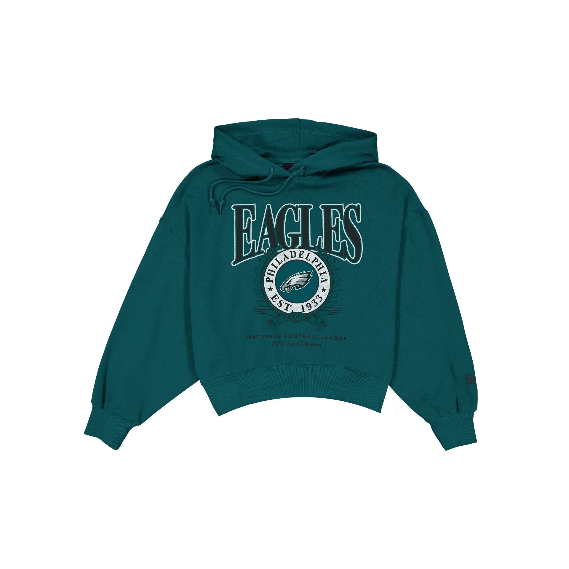 Philadelphia Eagles Women's Boxy Laurel Hoodie